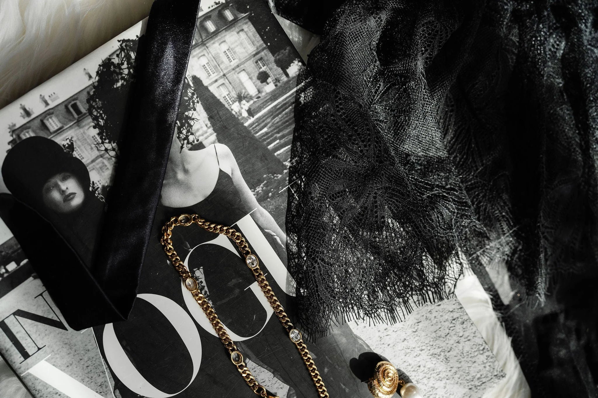 Eyelash Lace Crotchless Teddy - Black - Image 12